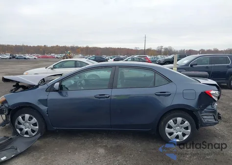 2018 Toyota Corolla Le from USA, damaged, VIN 5YFBURHE6JP813299